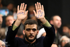 اولین شب سوگواری شهادت حضرت فاطمه‌زهرا(س) در حسینیه امام خمینی (ره)