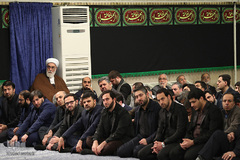 اولین شب سوگواری شهادت حضرت فاطمه‌زهرا(س) در حسینیه امام خمینی (ره)