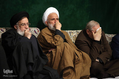 اولین شب سوگواری شهادت حضرت فاطمه‌زهرا(س) در حسینیه امام خمینی (ره)