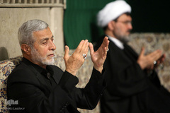 اولین شب سوگواری شهادت حضرت فاطمه‌زهرا(س) در حسینیه امام خمینی (ره)