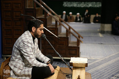 اولین شب سوگواری شهادت حضرت فاطمه‌زهرا(س) در حسینیه امام خمینی (ره)