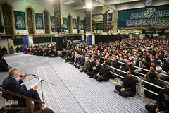 اولین شب سوگواری شهادت حضرت فاطمه‌زهرا(س) در حسینیه امام خمینی (ره)