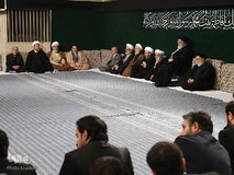 اولین شب سوگواری شهادت حضرت فاطمه‌زهرا(س) در حسینیه امام خمینی (ره)