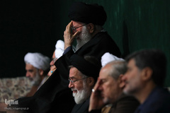 اولین شب سوگواری شهادت حضرت فاطمه‌زهرا(س) در حسینیه امام خمینی (ره)