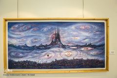 نمایشگاه آثار مفاخر جشنواره هنرهای تجسمی فجر