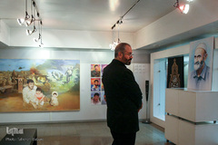 آئین افتتاحیه نمایشگاه«آیینه‌های بی‌زنگار»
