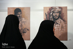 آئین افتتاحیه نمایشگاه«آیینه‌های بی‌زنگار»
