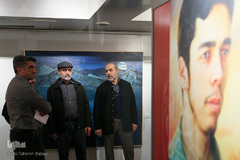 آئین افتتاحیه نمایشگاه«آیینه‌های بی‌زنگار»
