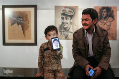 آئین افتتاحیه نمایشگاه«آیینه‌های بی‌زنگار»
