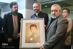 آئین افتتاحیه نمایشگاه«آیینه‌های بی‌زنگار»
