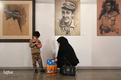 آئین افتتاحیه نمایشگاه«آیینه‌های بی‌زنگار»
