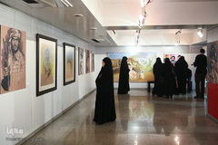 آئین افتتاحیه نمایشگاه«آیینه‌های بی‌زنگار»
