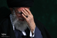 مراسم عزاداری شب شهادت حضرت زهرا (س) در حسینه امام خمینی(ره)