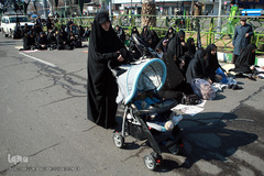 اجتماع هیئت‌های عاشورای فاطمی در میدان هفت تیر