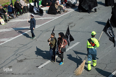 اجتماع هیئت‌های عاشورای فاطمی در میدان هفت تیر