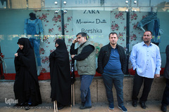 اجتماع هیئت‌های عاشورای فاطمی در میدان هفت تیر