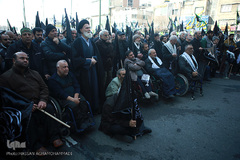 اجتماع هیئت‌های عاشورای فاطمی در میدان هفت تیر