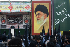 اجتماع هیئت‌های عاشورای فاطمی در میدان هفت تیر