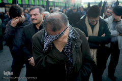 اجتماع هیئت‌های عاشورای فاطمی در میدان هفت تیر