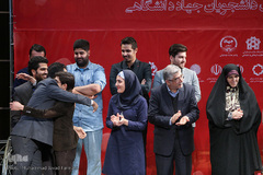 مراسم اختتامیه ششمین دوره مسابقات ملی مناظره دانشجویان ایران 