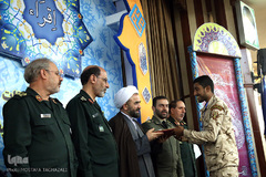 مراسم اختتامیه سی و ششمین دوره مسابقات قرآن کارکنان پایور و وظیفه سپاه