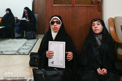 اعطای گواهی پایان دوره تربیت معلم روخوانی قرآن توسط استاد سیدمحسن موسوی بلده