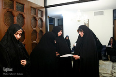 اعطای گواهی پایان دوره تربیت معلم روخوانی قرآن توسط استاد سیدمحسن موسوی بلده