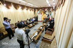 نشست خبری معاون فرهنگی آستان حضرت عبدالعظیم حسنی (س)