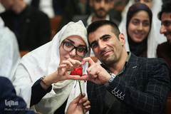 برگزاری مراسم ازدواج دانشجویی در جوار شهدای گمنام دانشگاه تهران
