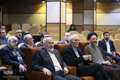 حجت‌الاسلام سیدمهدی حسین‌زاده،  غلامحسین ابراهیمی دینانی، اسماعیل منصوری لاریجانی