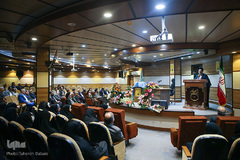 مراسم رونمایی از کتاب‌های «شرح و تفسیر نهج‌البلاغه» و «حکمت علوی» اثر اسماعیل منصوری لاریجانی
