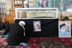 تشییع پیکر مرحوم آیت الله نصرالله شاه آبادی 