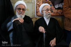 تشییع پیکر مرحوم آیت الله نصرالله شاه آبادی 