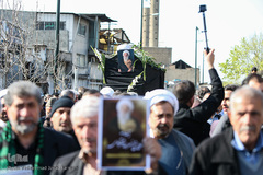 تشییع پیکر مرحوم آیت الله نصرالله شاه آبادی 