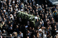 تشییع پیکر مرحوم آیت الله نصرالله شاه آبادی 