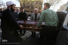 تشییع پیکر مرحوم آیت الله نصرالله شاه آبادی 