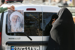 تشییع پیکر مرحوم آیت الله نصرالله شاه آبادی 