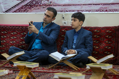 آخرین جلسه قرآئت قرآن استاد پویا در سال ۹۶