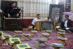 آخرین جلسه قرآئت قرآن استاد پویا در سال ۹۶