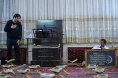 آخرین جلسه قرآئت قرآن استاد پویا در سال ۹۶