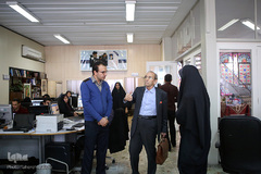 بازدید پرفسور کردوانی از خبرگزاری ایکنا