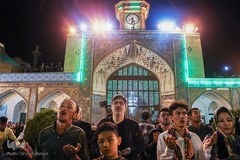 مراسم تحویل سال در حرم حضرت عبدالعظیم حسنی(ع)
