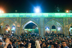 مراسم تحویل سال در حرم حضرت عبدالعظیم حسنی(ع)
