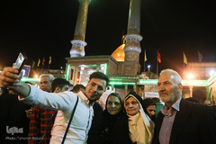 مراسم تحویل سال در حرم حضرت عبدالعظیم حسنی(ع)
