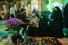 مراسم تحویل سال در حرم حضرت عبدالعظیم حسنی(ع)
