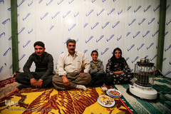 آغاز سال نو در مناطق زلزله زده کرمانشاه
