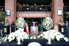 مراسم تشییع پیکر داریوش شایگان

