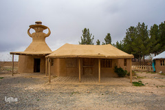 دهکده و مسجد چوبی در نیشابور