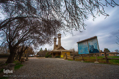 دهکده و مسجد چوبی در نیشابور