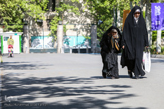 اعمال ام داوود در آخرین روز اعتکاف دانشگاه تهران